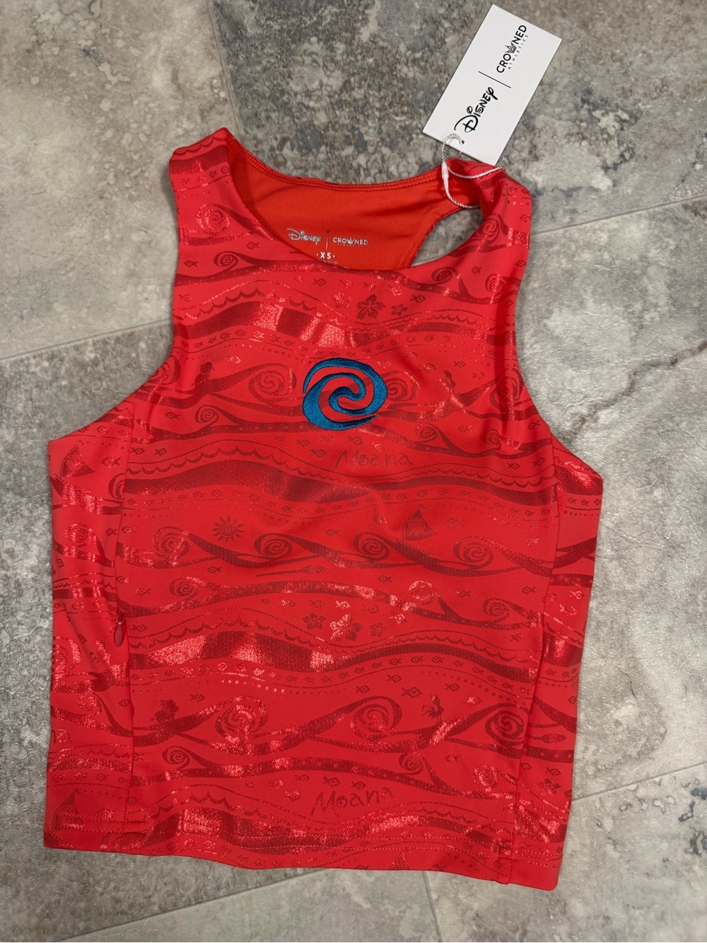 Crowned Athletics Moana power tank